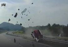 Wanita putus kaki, Proton X70 terbabas di LPT2