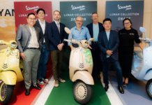 Vespa 946 Horse pelengkap Koleksi Lunar penuh prestij