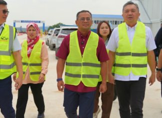 Struktur Fasa 1 kilang pemasangan baharu Chery Lembah Beringin siap