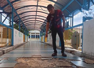 MPAJ perbaiki jejantas LRT Ampang bernilai RM50,000