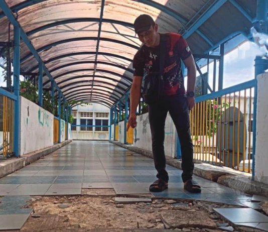 MPAJ perbaiki jejantas LRT Ampang bernilai RM50,000