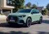 Mercedes-Benz GLA 2027 diperkenalkan – EV dahulu, versi ICE hibrid 48V menyusul awal 2027 Der neue Mercedes-Benz GLA Hybrid. Exterieur: Aquamint Uni Interieur: ARTICO nappa-look black / clean white pearl / MICROCUT microfibre black The all-new Mercedes-Benz GLA hybrid. Exterior: Aquamint non-metallic Interior: ARTICO nappa-look black / clean white pearl / MICROCUT microfibre black