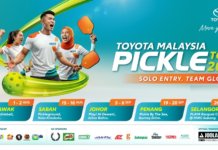 Toyota lancar Siri Jelajah Pickleball Toyota Malaysia 2026