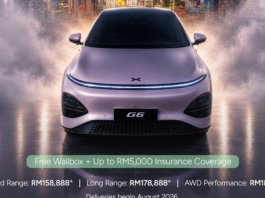XPENG G6 CKD buka tempahan, harga mula RM158,888