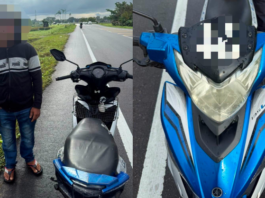 Sewa RM150 sebulan pada Rohingya, JPJ sita Yamaha 135LC