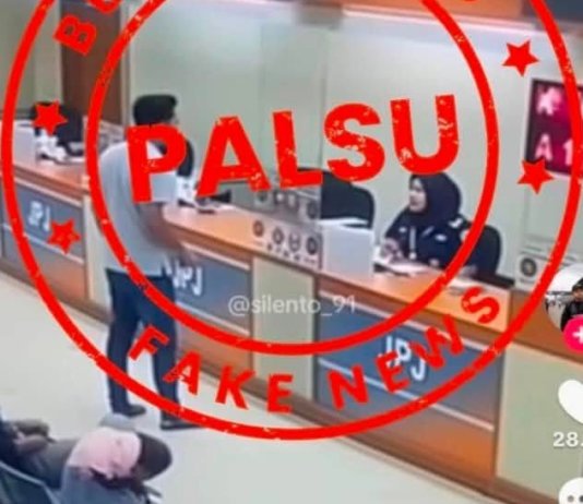 JPJ dedah video perselisihan kaunter adalah palsu