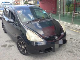 Salah guna lesen L, Honda Jazz warga asing disita