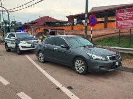 Honda Accord dipandu warga China disita