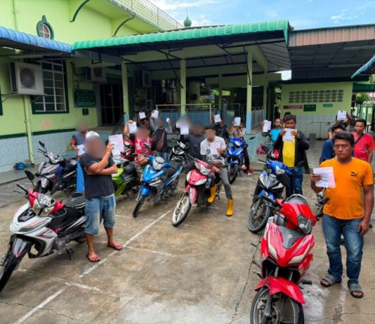 JPJ Taiping sita 15 motor, dua kereta warga asing