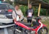 Warga asing tunggang motor tanpa lesen, insurans