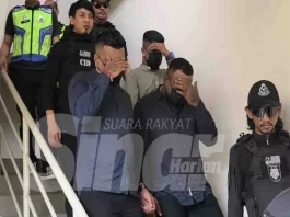Tiga lelaki mengaku tidak bersalah bakar kereta isteri Cikgu Chandra