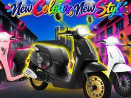 Benelli Panarea 125 kini ditawarkan dalam empat warna baharu