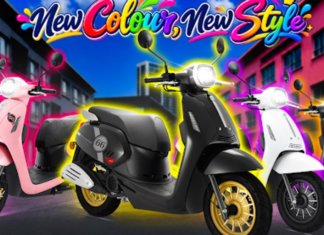 Benelli Panarea 125 kini ditawarkan dalam empat warna baharu