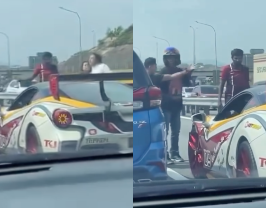 Pemandu Ferrari nafi pandu melulu, berlumba