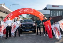 Isuzu D-MAX 2.2 cabar kemampuan pusing Semenanjung guna satu tangki