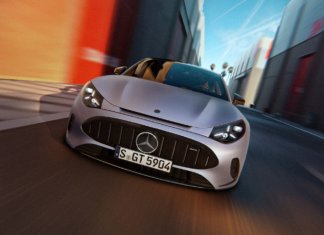 Mercedes-AMG GT 53 4-Door Coupé 2027, kuasa lebih rendah, jarak lebih jauh dan lebih murah Mercedes‑AMG GT 53 4‑Türer Coupé | Energieverbrauch kombiniert 18,5–15,6 kWh/100 km | CO2-Emissionen kombiniert 0 g/km | CO2-Klasse: A;Mercedes-AMG GT 53 4-Türer Coupé | Energieverbrauch kombiniert 18,5-15,6 kWh/100 km | CO2 Emissionen kombiniert 0 g/km | CO2-Klasse: A Mercedes‑AMG GT 53 4‑Door Coupé | combined energy consumption: 18,5–15,6 kWh/100 km | combined CO₂ emissions: 0 g/km | CO₂ class: A;Mercedes-AMG GT 53 4-Door Coupé | combined energy consumption: 18,5-15,6 kWh/100 km | combined CO₂ emissions: 0 g/km | CO₂ class: A