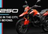 Morbidelli T250 motosikal dual-sport fokus off-road