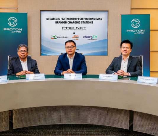 PRO-NET jalin kerjasama dengan DC Handal, JomCharge dan chargeEV