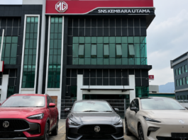MG kembang rangkaian, buka Pusat 3S di Rawang