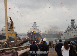 Kapal perang ‘Tunku Osman Jewa’ rasmi lancar di Turkiye