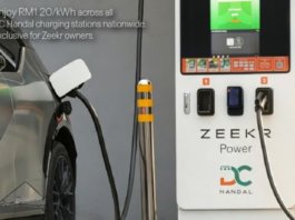 Kadar istimewa RM1.20/kWJ untuk pemilik Zeekr di stesen pengecas DC Handal