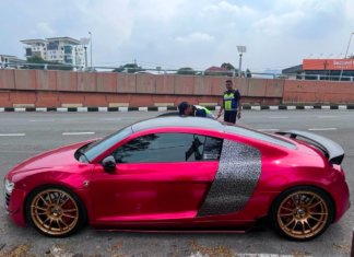 LKM tamat tempoh, JPJ sita Audi R8