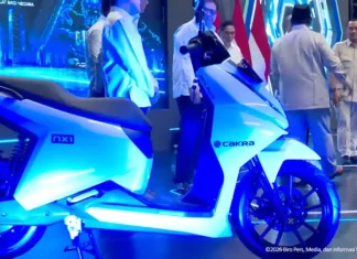 Prabowo rasmi MOLINAS, Indonesia kini ada motor elektrik lokal
