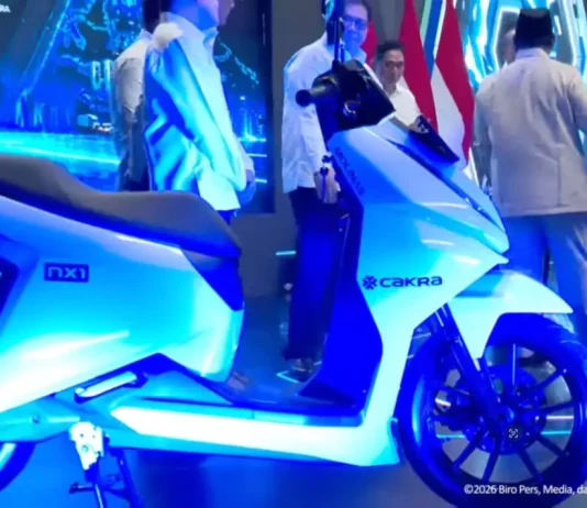 Prabowo rasmi MOLINAS, Indonesia kini ada motor elektrik lokal