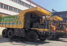Pertama dunia, trak perlombongan bateri natrium ion mula operasi