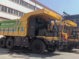 Pertama dunia, trak perlombongan bateri natrium ion mula operasi