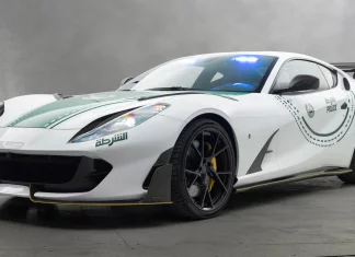 Polis Dubai tambah koleksi kereta peronda, kini guna Ferrari 812 Superfast talaan Mansory