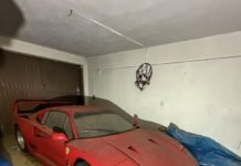 Lewis Hamilton dedah projek Ferrari F40, lebih 30 tahun tersadai dalam garaj