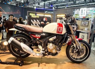 Honda CB250SS Concept curi tumpuan di Chongqing