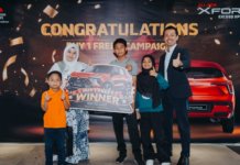 Wanita bertuah dari Ipoh menang Mitsubishi Xforce baharu