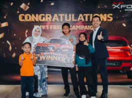 Wanita bertuah dari Ipoh menang Mitsubishi Xforce baharu