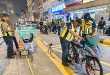 Ekzos bising, JAS kompaun enam motosikal
