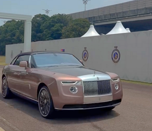 Hanya 3 unit di dunia, Rolls Royce Boat Tail ini dikesan di Malaysia