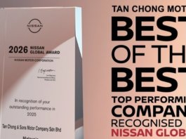 Tan Chong raih Nissan Global Award 2026