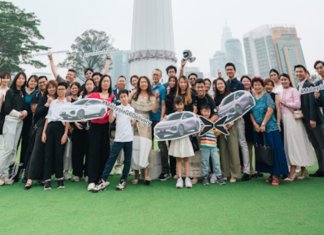 Penyerahan Pertama Unit CKD XPENG G6 meriah di Menara Kuala Lumpur