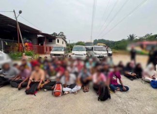 Caj RM100 sebulan, sindiket van haram warga asing terbongkar