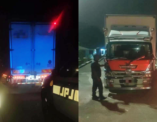 Guna lorong kanan, JPJ sita lori dipandu lelaki Myanmar
