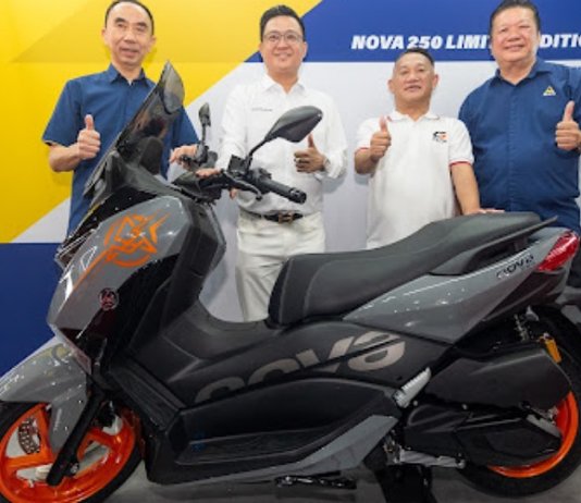 Aveta buka G Elite Motor, lancar Nova 250 G Elite Edition terhad 128 unit