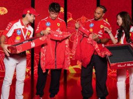 Mesej peminat Malaysia hiasi jaket batik Hamilton, Leclerc