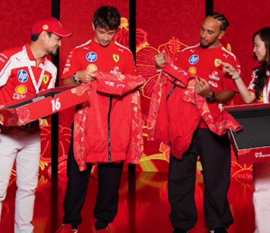 Mesej peminat Malaysia hiasi jaket batik Hamilton, Leclerc