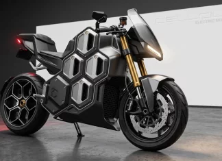 Cellcius C-01: Konsep motosikal elektrik dengan bateri modular ikut kesesuaian