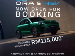 GWM Malaysia buka tempahan ORA 5 HEV, anggaran harga RM115,000