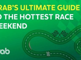 Grab kemas kini laluan perkhidmatan sempena perlumbaan F1 di Sepang