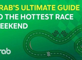 Grab kemas kini laluan perkhidmatan sempena perlumbaan F1 di Sepang