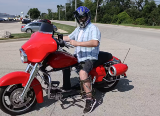 Projek gila padankan enjin turbin pada Harley-Davidson
