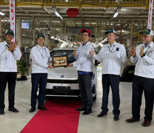Honda Malaysia mula pengeluaran City Hatchback baharu di Melaka